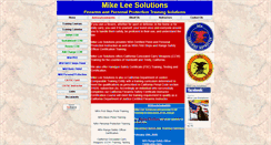 Desktop Screenshot of mikeleesolutions.com